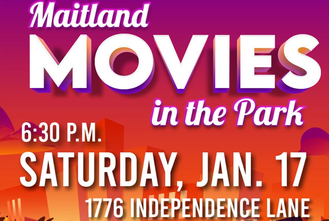 Movies in teh Park January 2026