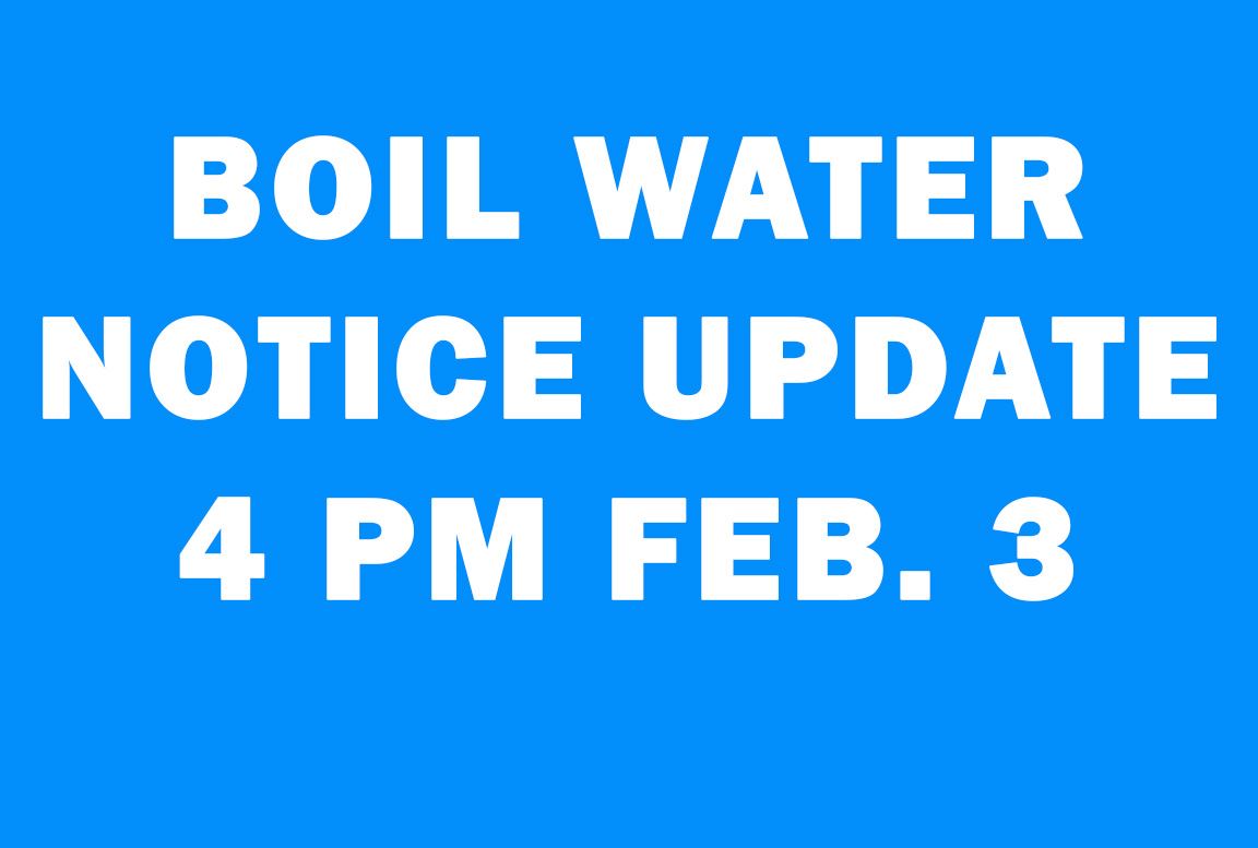 BOIL WATER FEB 3