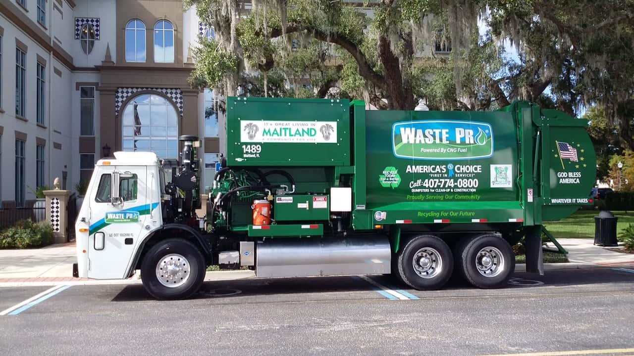Waste Pro Truck