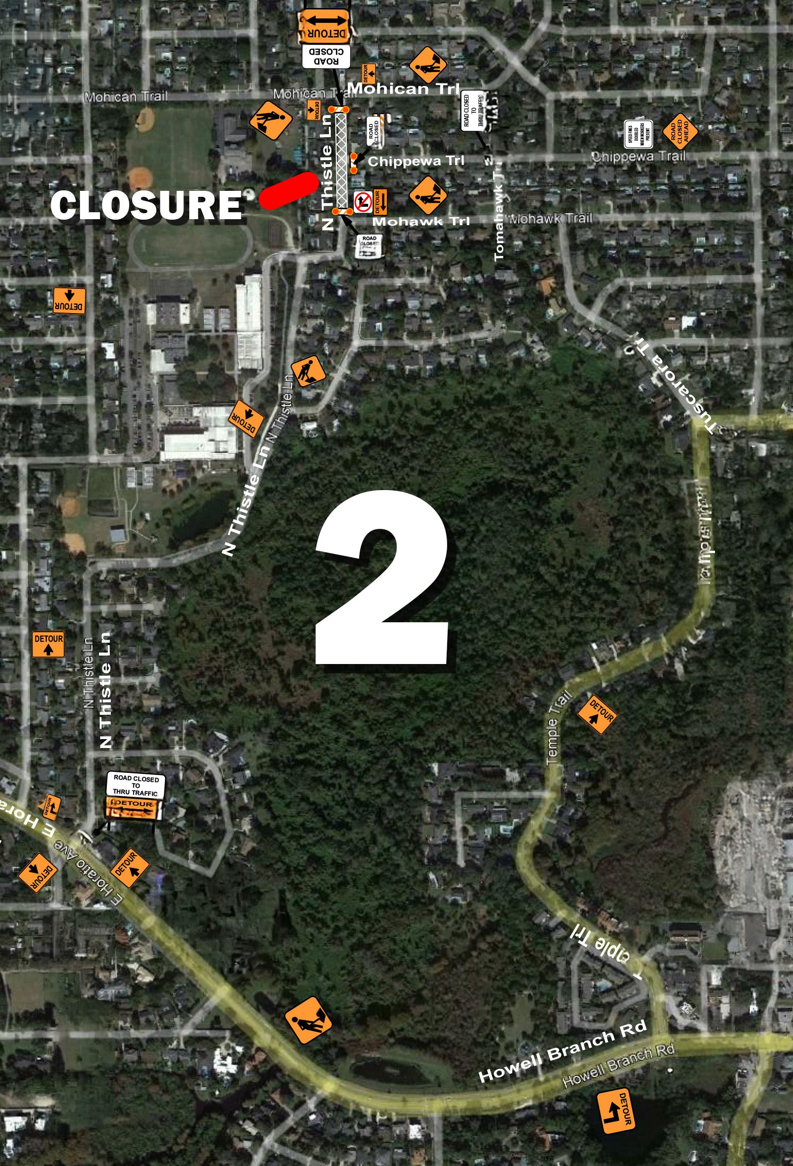 Dommerich Hills Road Closure 2