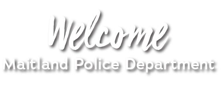 Welcome Maitland PD
